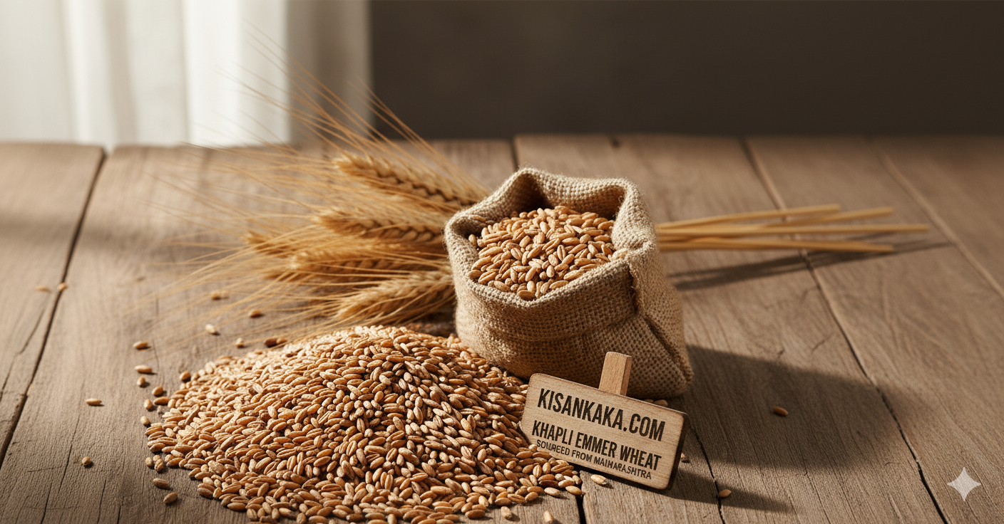 Khapli Atta (Emmer Wheat) - MH Premium Whole Wheat