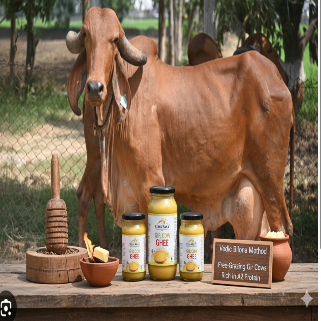 A2 Gir Cow Ghee – Made by Vedic Bilona Method