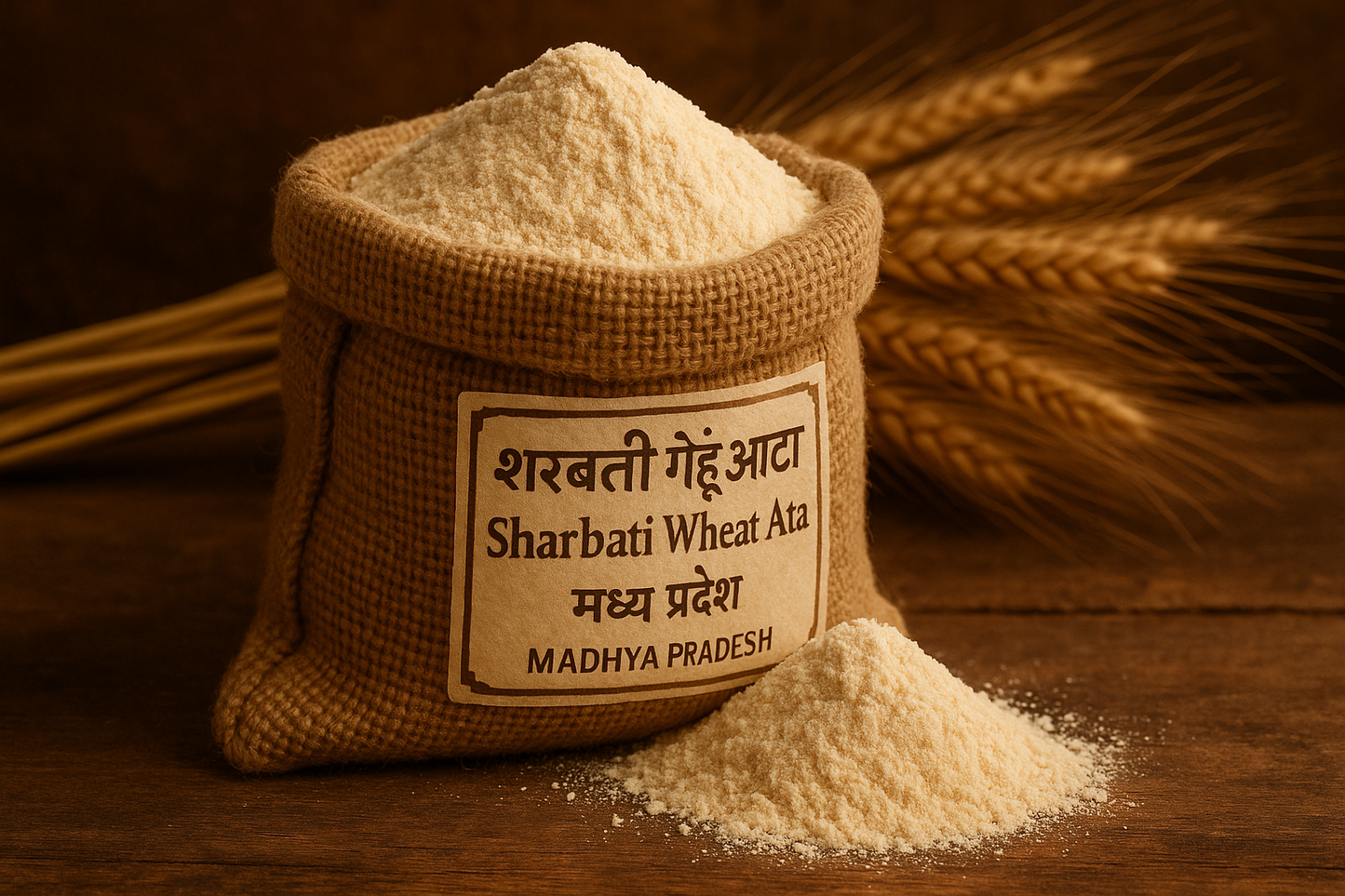 Sharbati Wheat Ata from MP