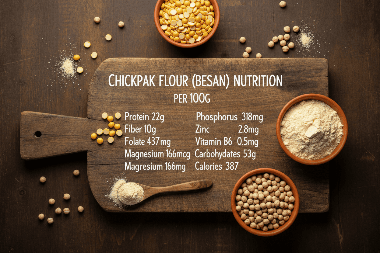 Whole Chana - Chickpea ( Bengal Gram ) Flour