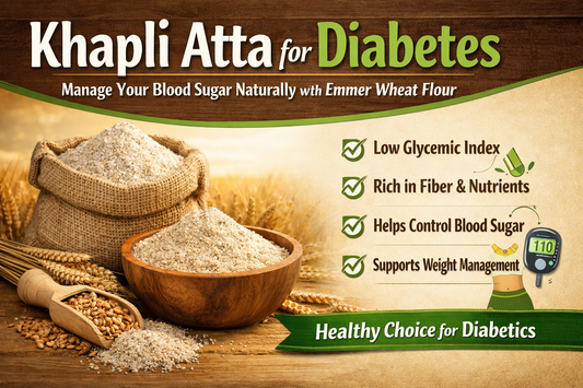 Khapli Atta for Diabetes: Low GI Emmer Wheat Benefits vs Sharbati & Regular Atta