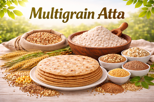 Multigrain Atta Benefits | Mutigrain Atta VS Regular Wheat Flour| Best Atta for Weight Loss & Diabetes .