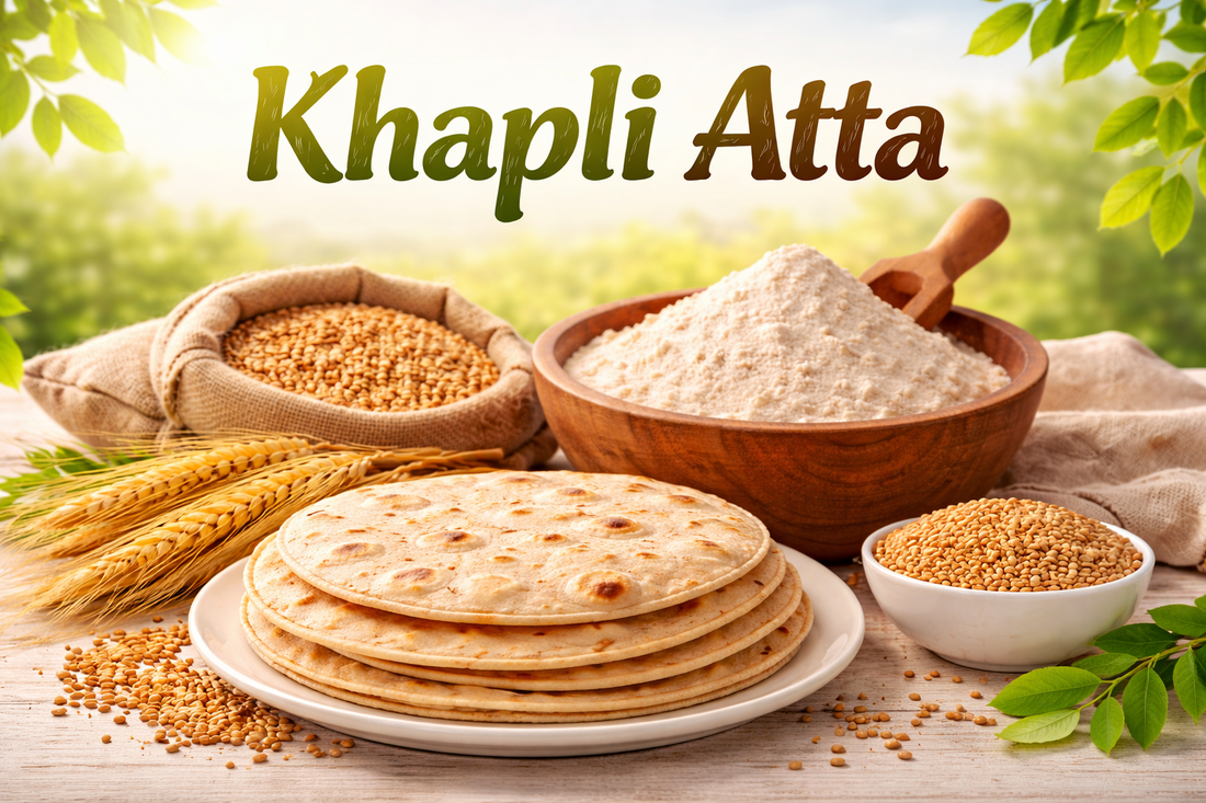 Khapli Atta Benefits : why this ancient wheat beat regular aata | Khapli Atta vs Regular Wheat.