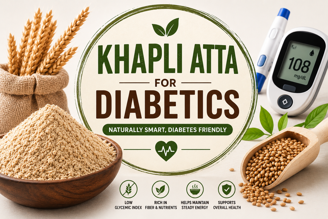 Khapli Atta for Diabetics | KisanKaka