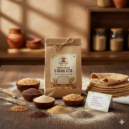 5 Grain Starter Pack (80/20 Multigrain Atta)