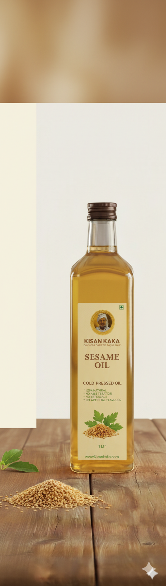 Cold Pressed Sesame Oil | Kachi Ghani Til Oil