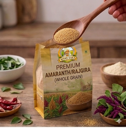 Premium Unpolished Amaranth (Rajgira) Whole Grain & Flour