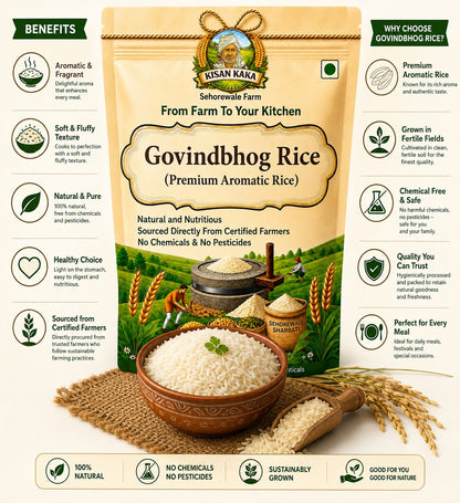 Govindbhog Rice (Premium Aromatic Rice)