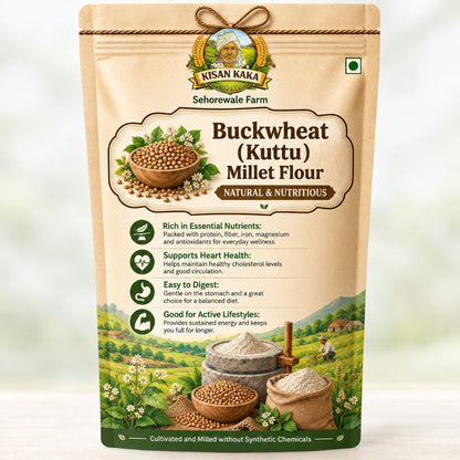 Kuttu Atta | Stone-Milled Buckwheat Flour, Gluten-Free & Chemical-Free