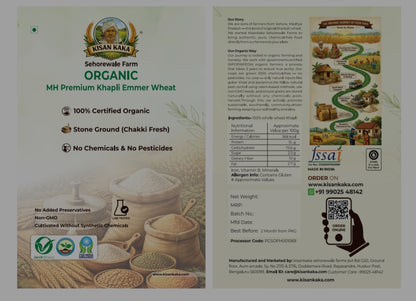 Khapli Atta (Emmer Wheat) - MH Premium Whole Wheat