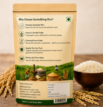 Govindbhog Rice (Premium Aromatic Rice)