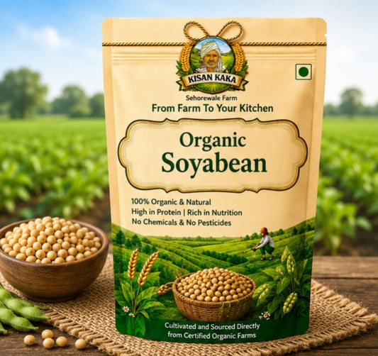 Organic Soyabean | 100% Natural & Chemical-Free | Premium Quality