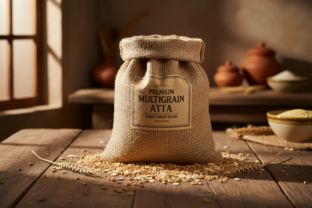5-Grain Multigrain Flour| Mixed grain Atta