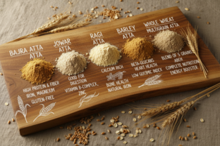 5-Grain Multigrain Flour| Mixed grain Atta