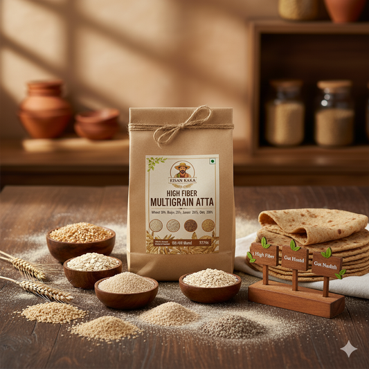 High Fiber Multigrain Atta | The Gut Health Blend