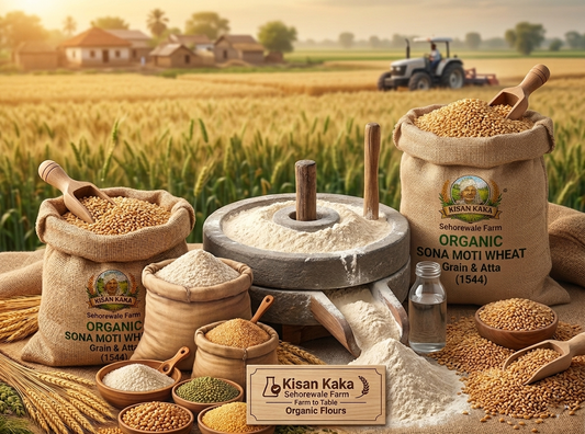 Organic Sona Moti Wheat (Grains & Atta)