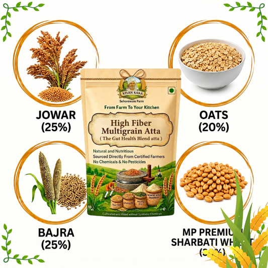 high fiber multgrain atta
