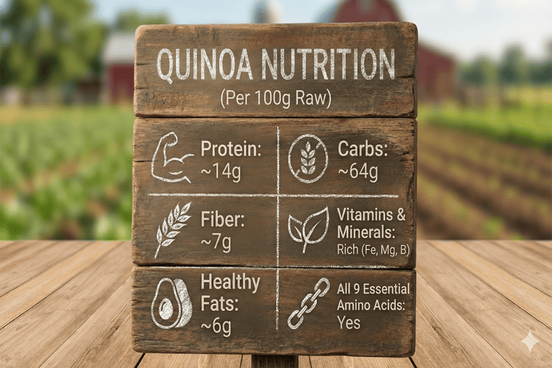 Premium White Quinoa Seeds
