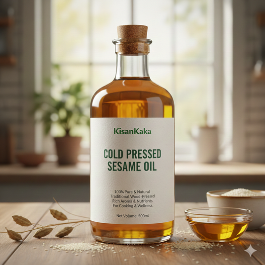 Cold Pressed Sesame Oil | Kachi Ghani Til Oil